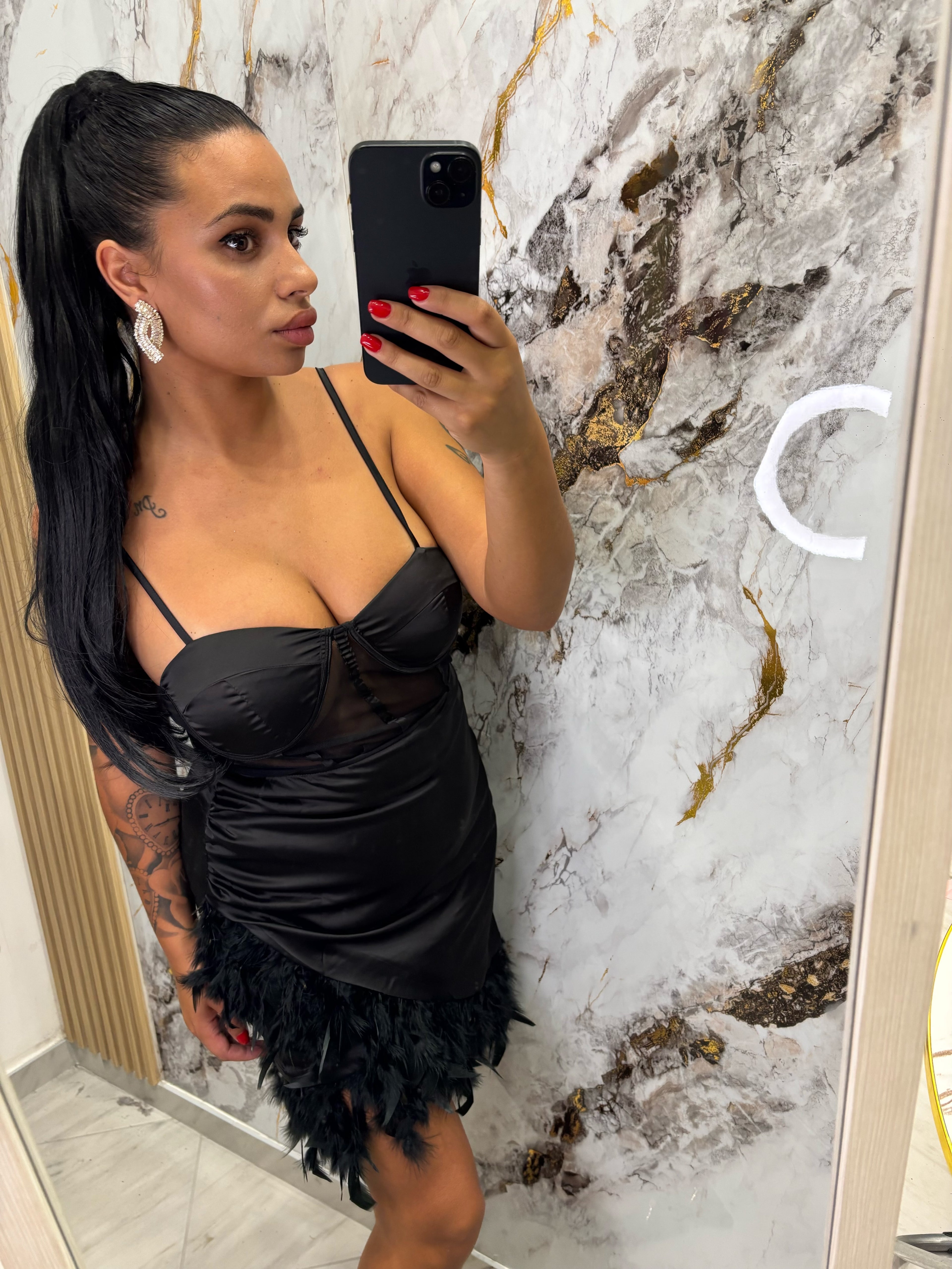 MINI DRESS PIUME