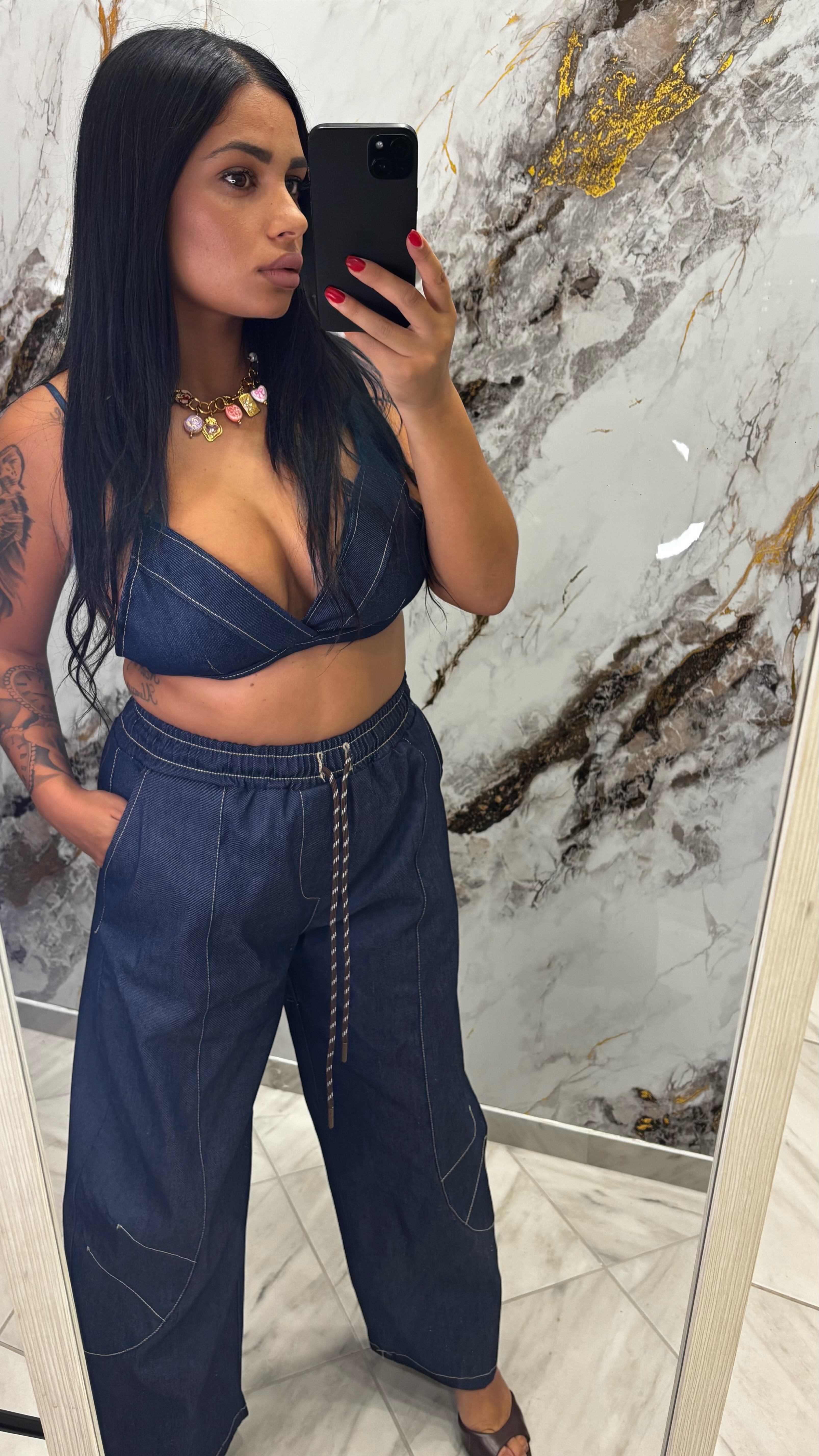 CORDINATO DENIM